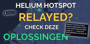 Helium hotspot miner relayed